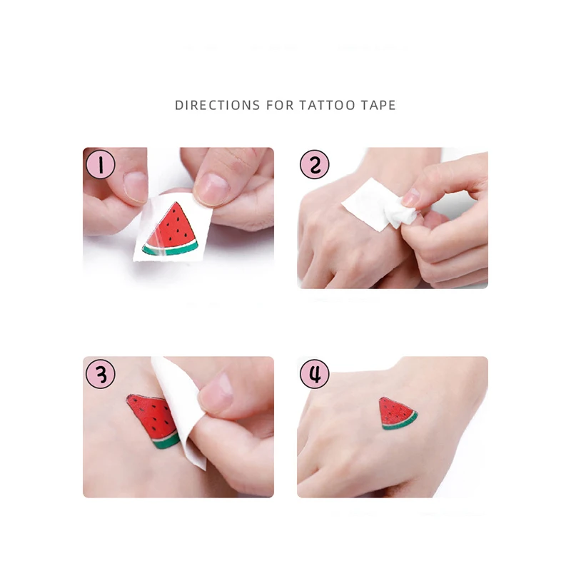 10Sheets Children Cute Cartoon Unicorn Temporary Tattoo Stickers Baby Shower Kids Body Makeup Sticker Tattoos Mermaid Party |