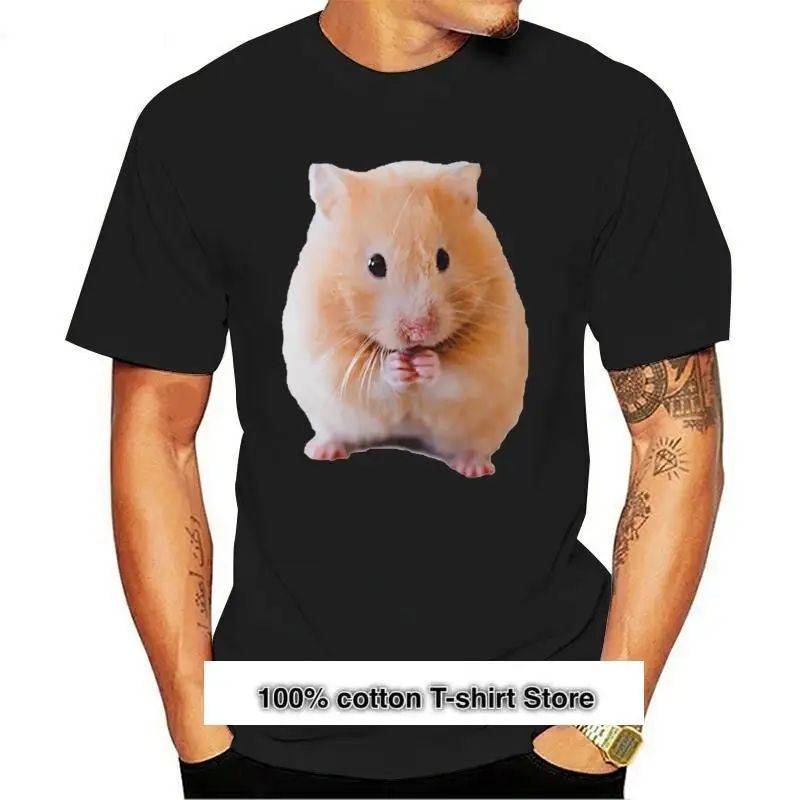 

Camiseta blanca de hámster para hombre y mujer, camiseta de diseño superior, tallas de bebé