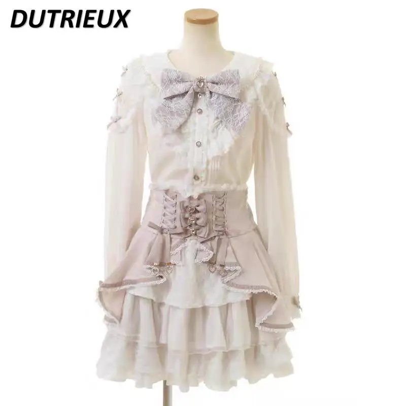 Женская однотонная рубашка с длинным рукавом и лацканами S-XL цвет в ассортименте