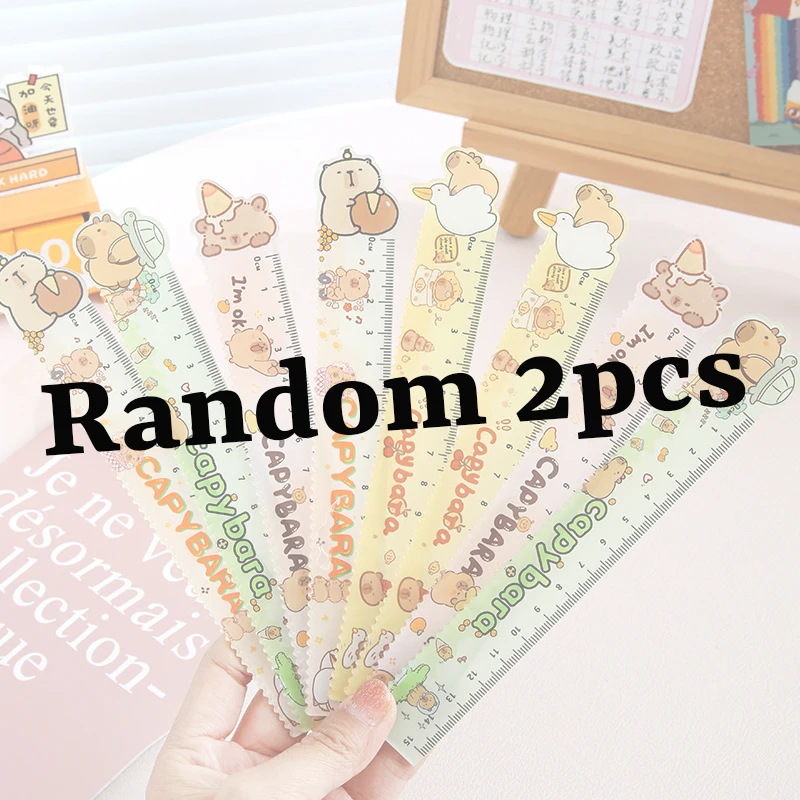 

MINISO Капибара акриловая линейка