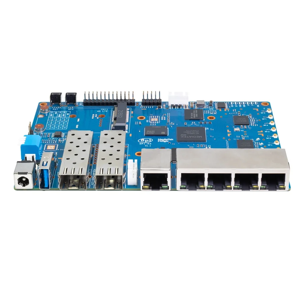 Оригинальный роутер с открытым исходным кодом Banana Pi макетная плата MediaTek MT7986 (Filogic