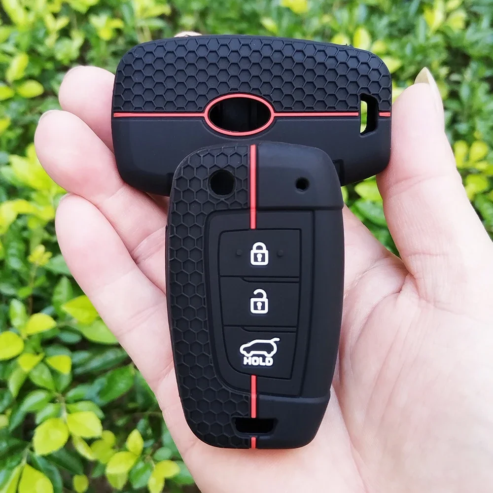 Для Hyundai Sonata SantaFe Verna Tucson Celesta Accent Creta Kona Elantra Solaris I30 I35 I40 Ix35 силиконовый чехол для