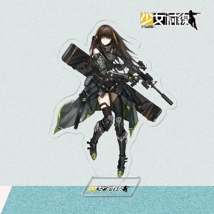 Anime Girls Frontline WA2000 Vector M60 M1919A4G41ppk9A-91OTS-21 Acrylic Stand Figure Display Model Table Toy Cosplay Xmas Gifts images - 6