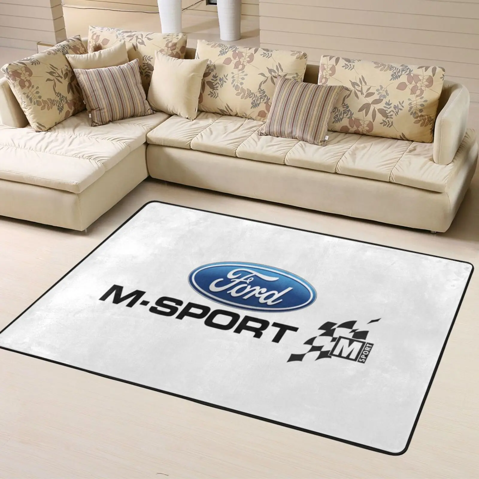 

M-Sport Ford World Rally Team 1454 коврики для гостиной, ковер для прихожей, домашний декор, ковер, напольное украшение, коврик для спальни, журнального сто...