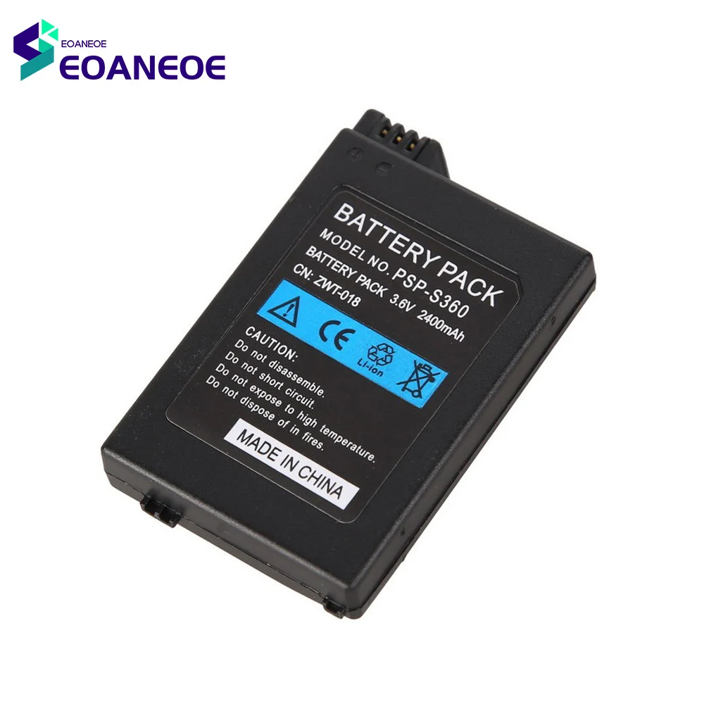 

2022 New 3.6V 2400mAh Li-ion Replacement Battery Cell for PSP 2000 PSP 3000 3.6V Battery Pack PSP-S360 Game Machine Batteries
