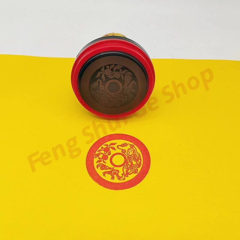 

Long life wealth, gold jade full hall, flowers money, auspicious symbol seal, imperial seal, automatic oiling