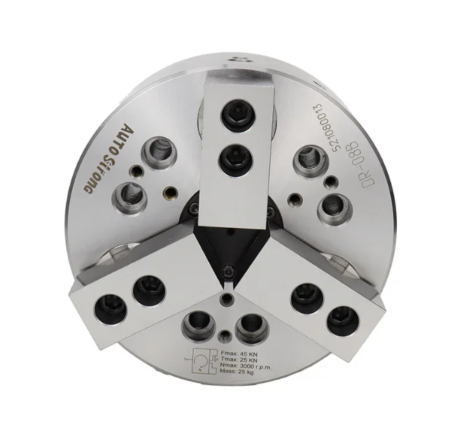 Тайваньский фирменный патрон 3-х кулачковый гидравлический DR-08 DR-10 DR-06