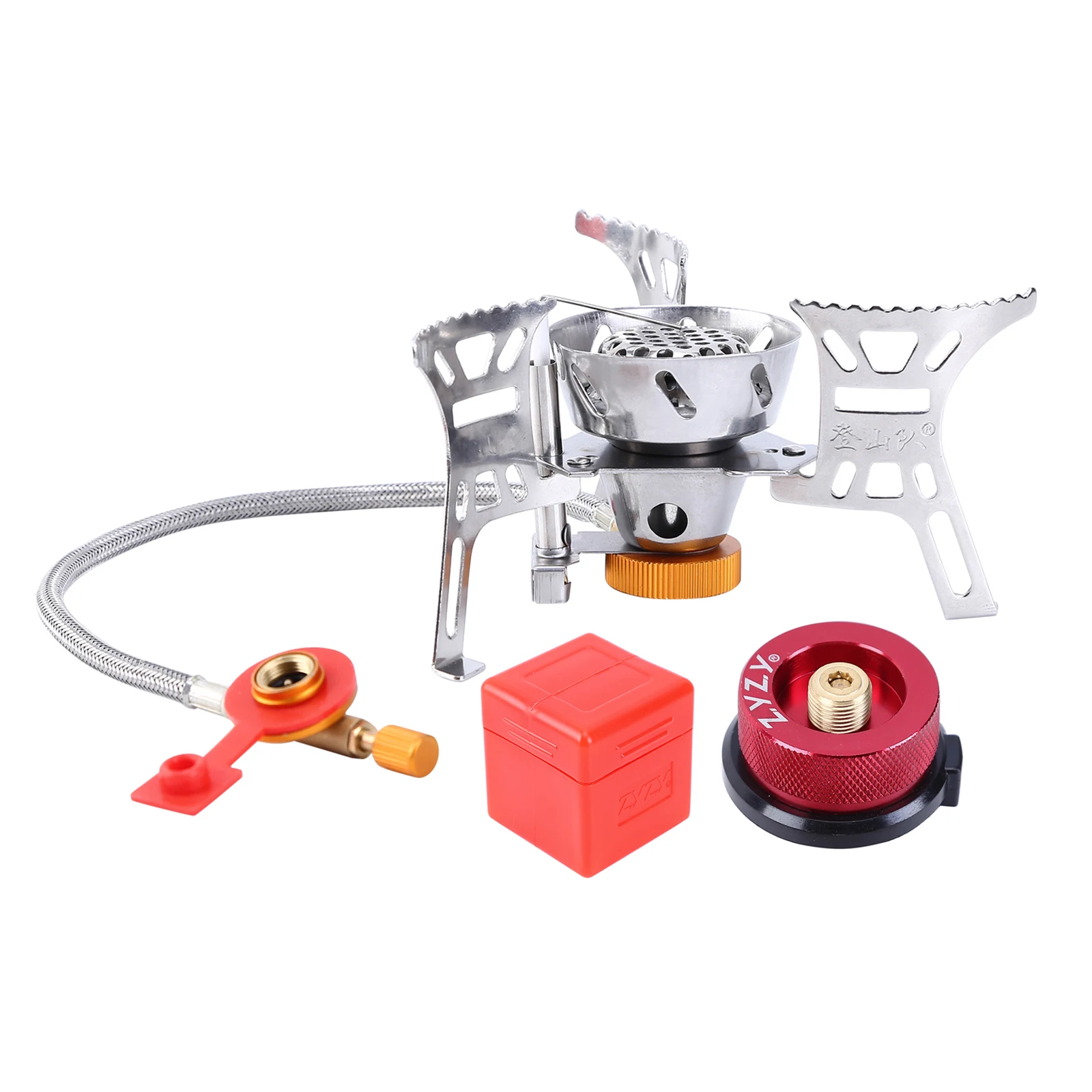 

Ветрозащитная горелка для кемпинга, газовая горелка для кемпинга, походов, рыбалки, треккинга, кемпинга, походов, горелка для активного отды...