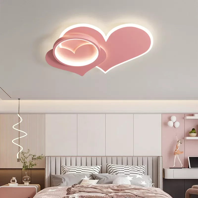 

NEW2023 Nordic Bedroom Lamp Warm And Romantic Children's Living Room Lamp Boy And Girl Cloud Lamp Creative Princess LED Ceil