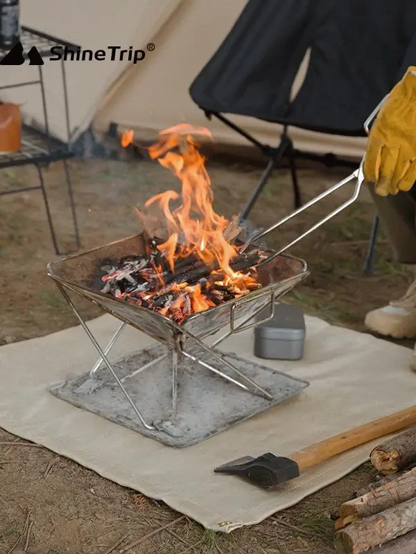 Shanqu Открытый Кемпинг Огнестойкая ткань Изоляционный коврик для пикника и