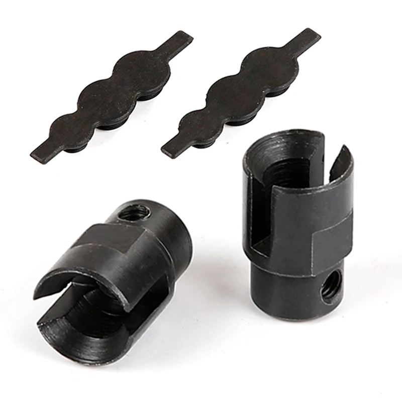 

2 Pair For 1/8 HPI TORLAND Climbing Car Accessories: 1 Pair Dustproof Caps For Gear Case & 1 Pair Drive Cup Parts