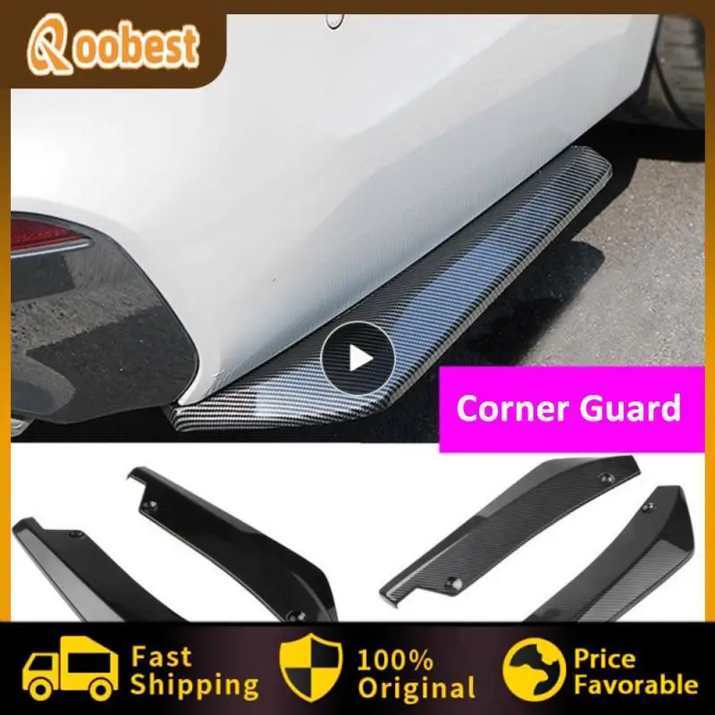 

Durable Triangle Packing Kit Carbon Fiber Carbon Fiber Rear Bumper Corner Universal Anti-collision Carbon Fiber Corner Leg