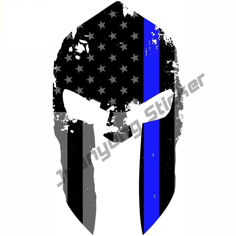 Креативный Спартанский шлем MOLON LABE тонкая золотая линия флаг воинский ПВХ