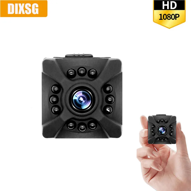 

X5 Mini Camera 1080P 200W HD Night Vision Indoor Wifi Camera Security Remote View Cam support TF Card Storage Video Playback