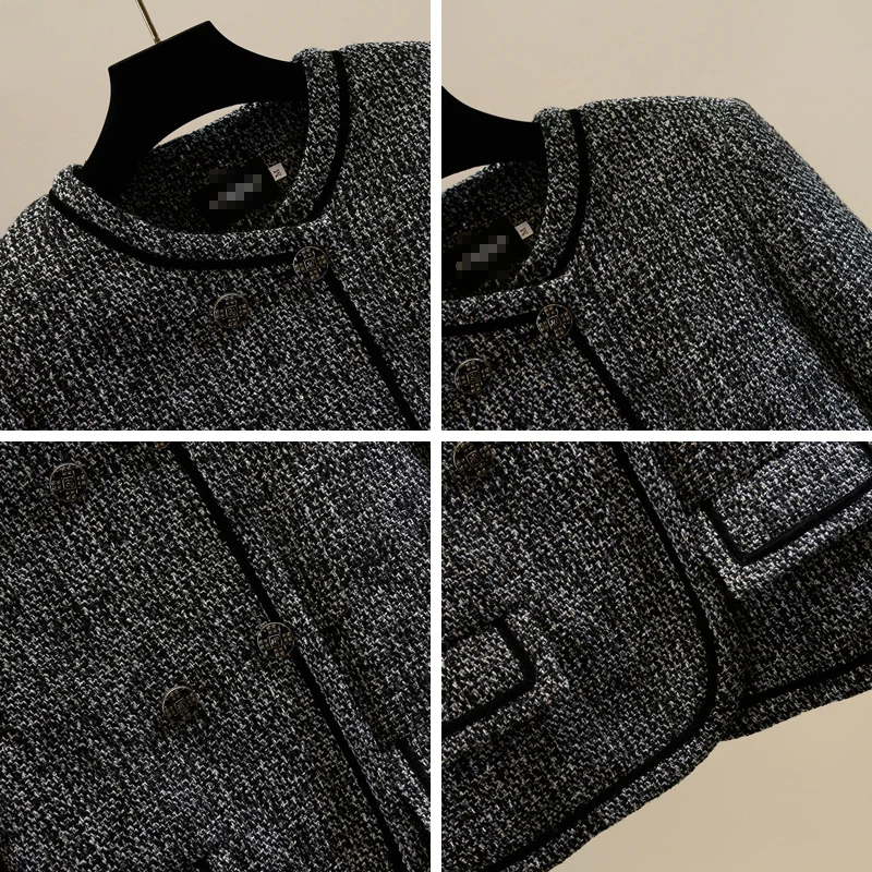 Модная декоративная подплечница с двойным карманом в стиле ретро двубортная