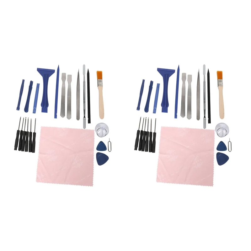 

2 Set Durable Disassemble Tools Phone Screen Laptop Opening Repair Tools Set Kit For Iphone For Ipad Cell Phone Tablet