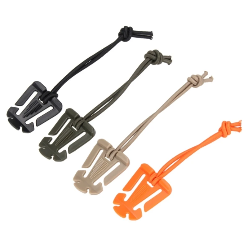 

Molle Web Dominators with Elastic String for Backpack Webbing Straps Molle Attachments-Tactical-Gear Clips