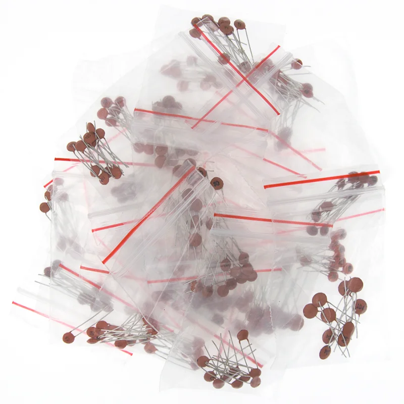 

300pcs/lot Ceramic capacitor set pack 2PF-0.1UF 30 values*10pcs Electronic Components Package capacitor Assorted Kit samp