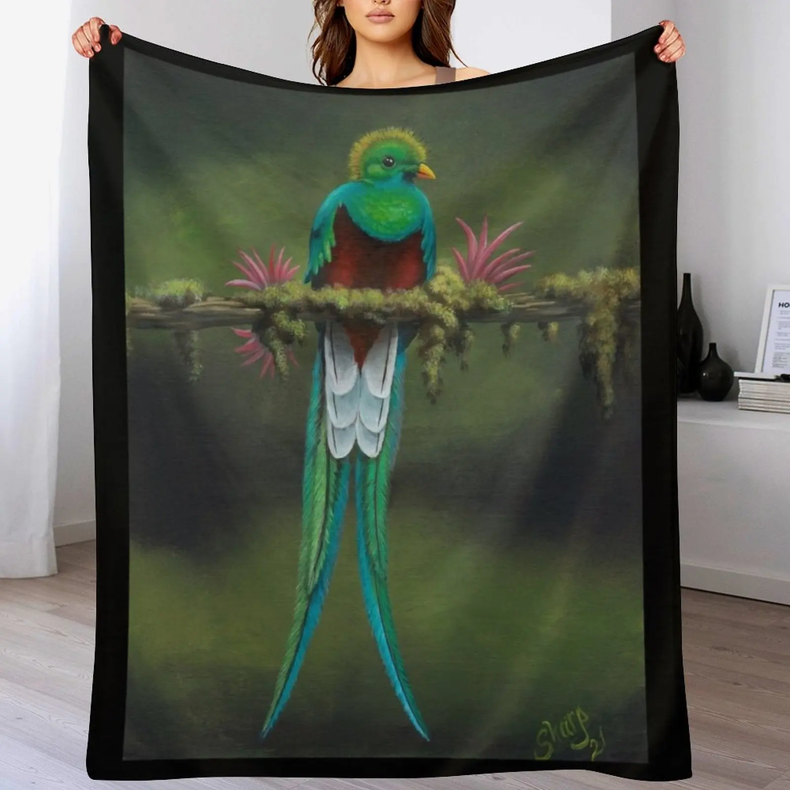 Повторное одеяло Quetzal