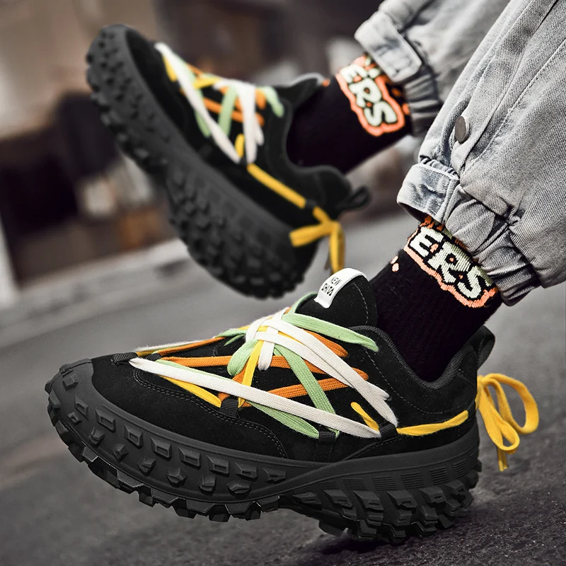 INS Hot Sales Fashion Shoes Men Brand Designer Sneakers Women Thick Sole Gym Shoes Luxury Sport Shoes 2023 Zapatillas De Deporte