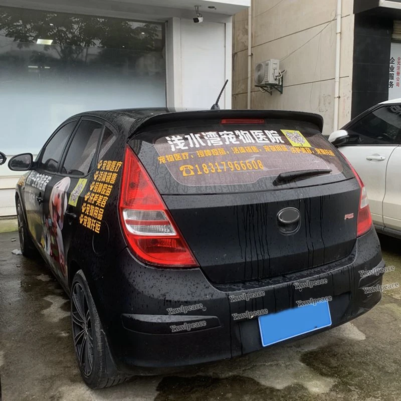 Спойлер для Hyundai I30 2008-2013 высококачественный АБС-материал отделка заднего крыла