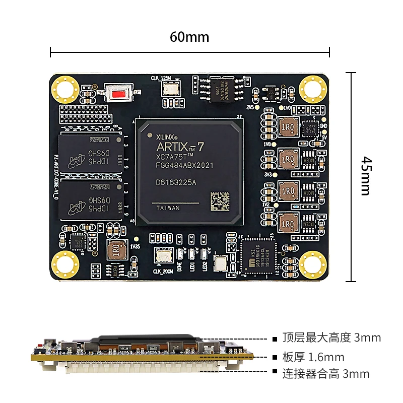 Рисунок 4 - Pu Zhi FPGA Core plate XilinxArtix-7XC7A35T