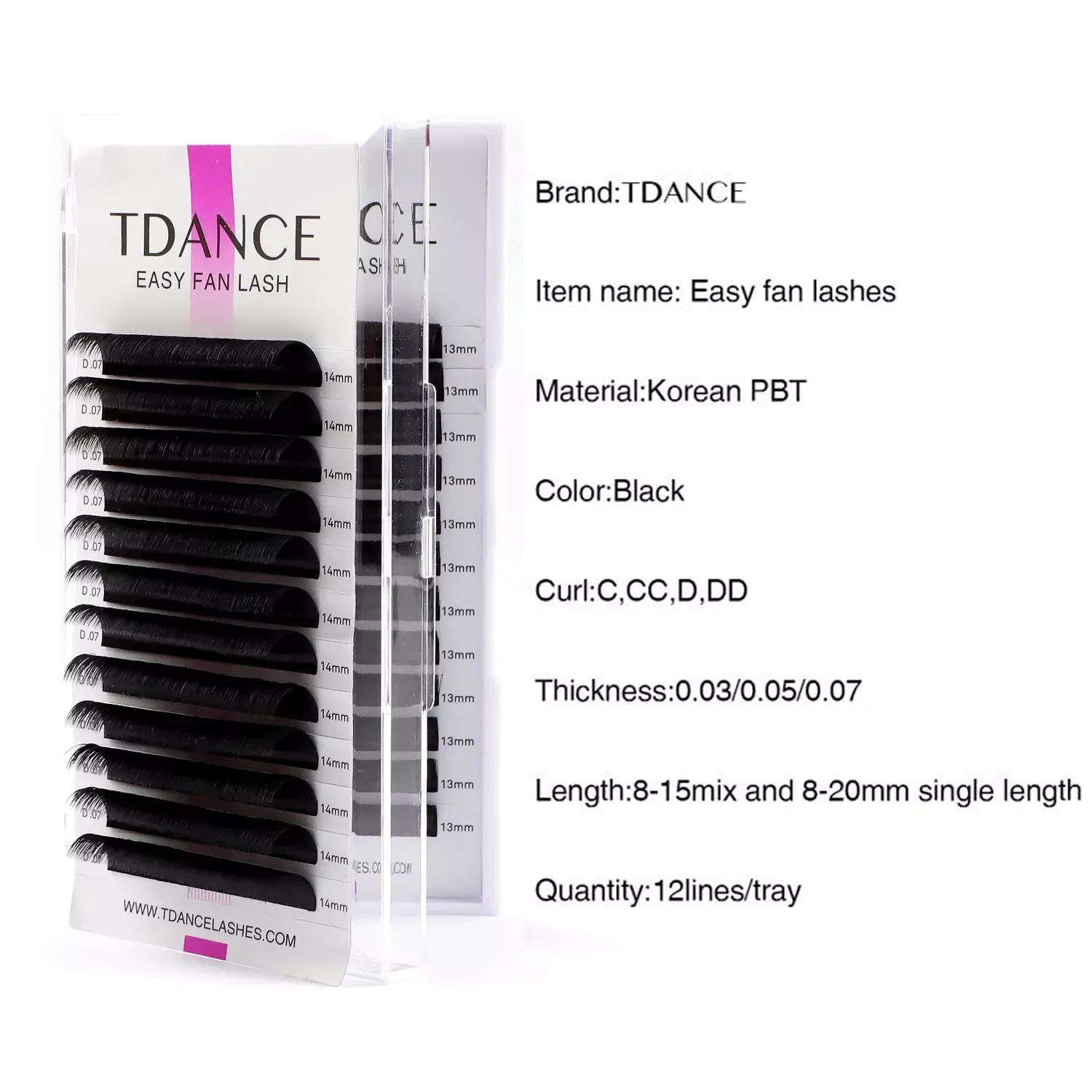 

Easy fanning Fast Fan Blooming Eyelash Extensions Individual Lashes Automatic High Quality Flowering Volume Eyelash