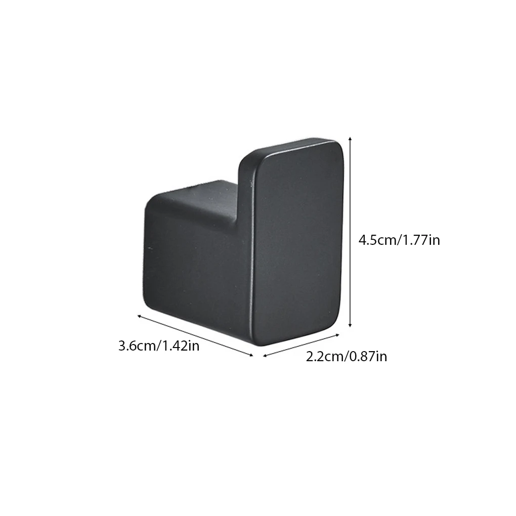 Настенные вешалки 2 шт. квадратные крючки для одежды в ванную комнату вешалка