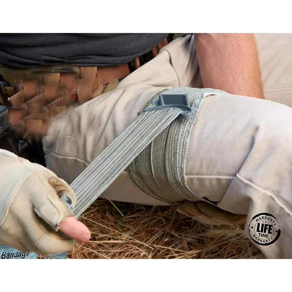 

Outdoor First Aid Outdoor Survival Gear Molle Bag Traumatic Hemostatic 1pcs 4/6inch Israel Bandage First Aid Kit Military
