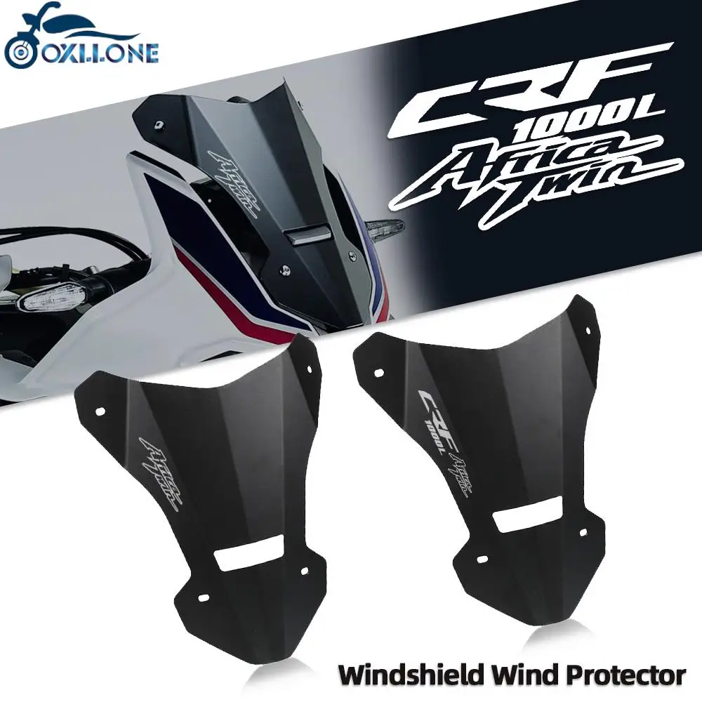 

Motorcycle For HONDA CRF1000L Africa Twin CRF 1000L 2016 2017 2018 2019 Windscreen Windshield Deflector Protector Wind Screen