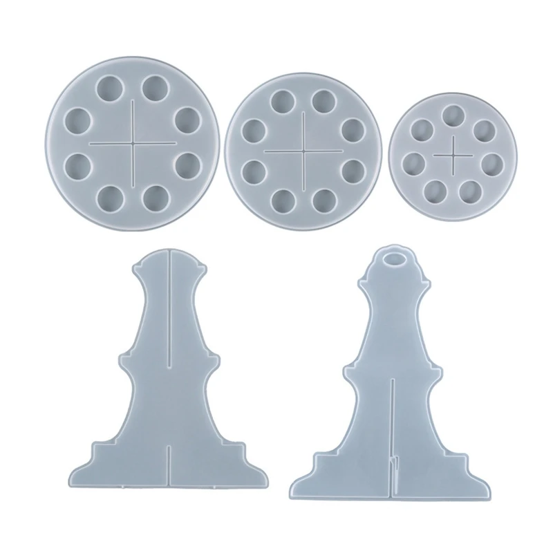 

Thicken Epoxy Resin Molds for DIY Coffee Pod Organizer Coffee Pod Holder Resin Silicone Molds for Tea Coaster Kitchen