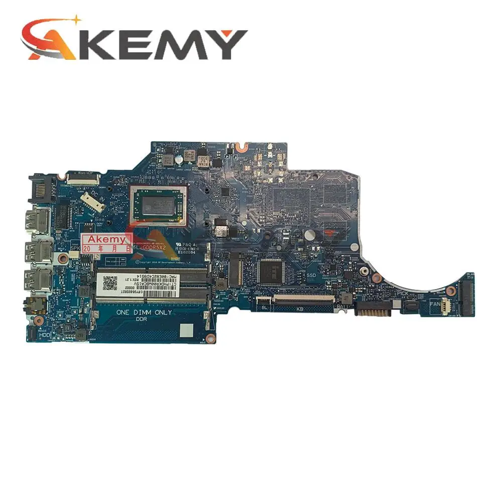Оригинальная материнская плата для ноутбука HP 14 см модель HAGRID 6050A2983601 RYZEN 5 2500U