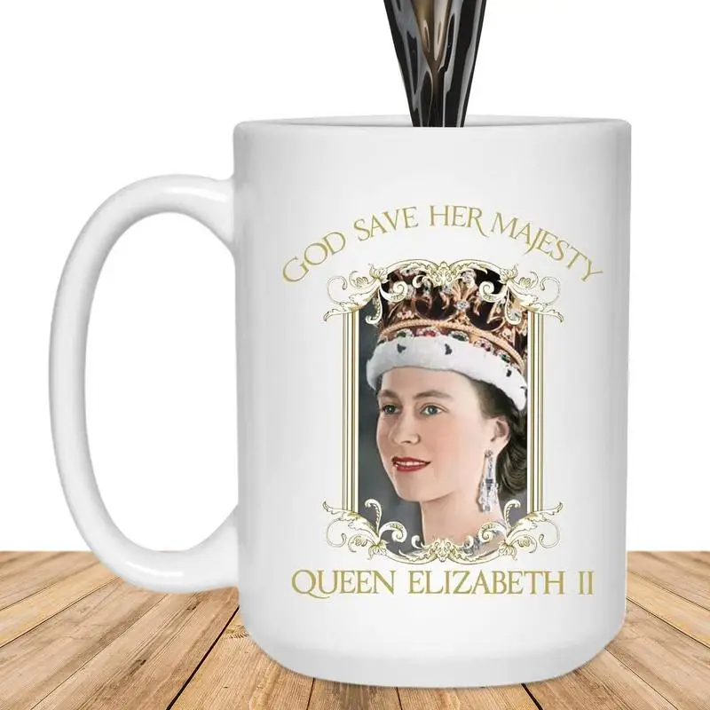 

Queen Elizabeth II Memorial Mug Queen Elizabeth II Platinum Jubilee 2022 Commemorative Mug The Queen's Jubilee Celebration Gift