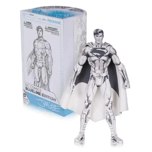 

DC Blueline Edition Superman Articulated Joint movable Figure Model Toys 16cm