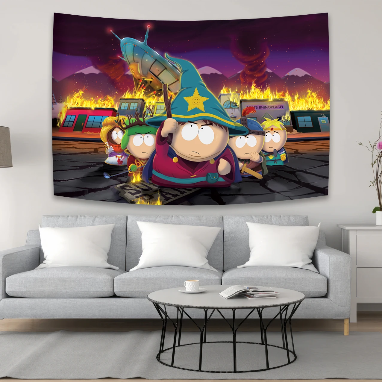 Гобелен Souths с героями мультфильмов