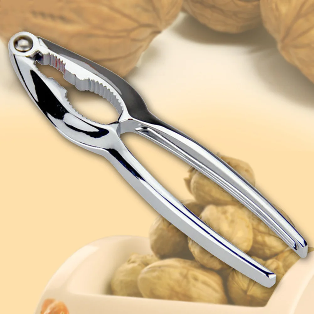 

Stainless Steel Nut Cracker Hard Shell Opener Kitchen Tool Accessories Fruit Hazelnuts Crab Pecans Multi-function Remover