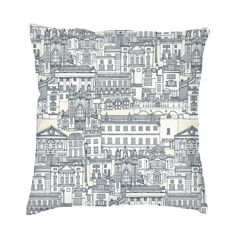 

Декоративный чехол-наволочка с принтом, 40x40 см