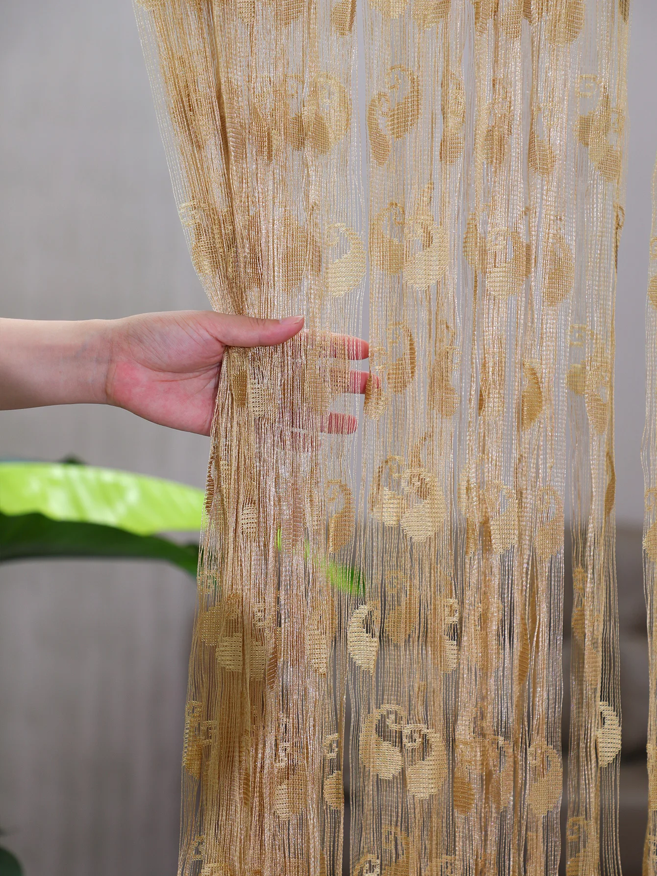 Корейская занавеска-кольцо для ушей штора с кисточкой фотозанавеска занавеска