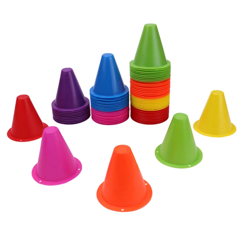 10 шт. пластиковые коньки для футбола 8 см