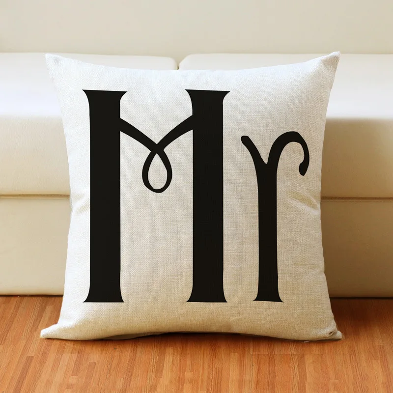 Диванная подушка хлопковое постельное бельё 45*45 см наволочка на диван кровать