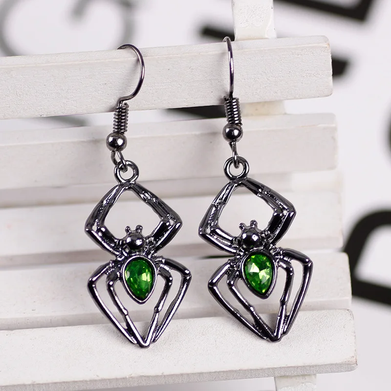 

Модные животные серии серьги в виде паука смешные страшные женские огромные праздничные подарочные серьги