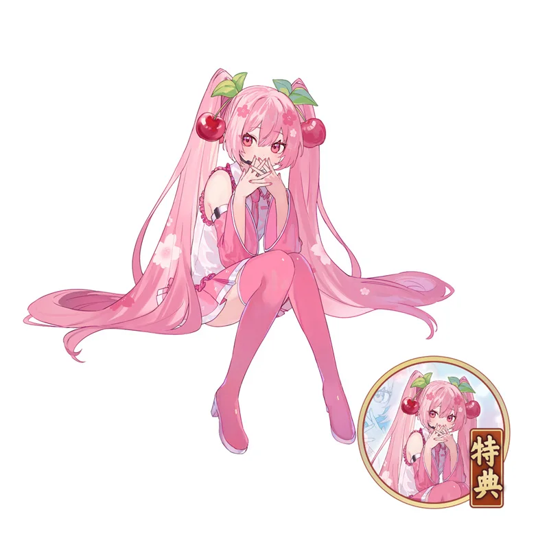 

Предварительная продажа Furyu Hatsune Miku Аниме Фигурка модель Сакура Мику лапша стопор настольные украшения экшн-фигурка коллекционные игрушки подарок