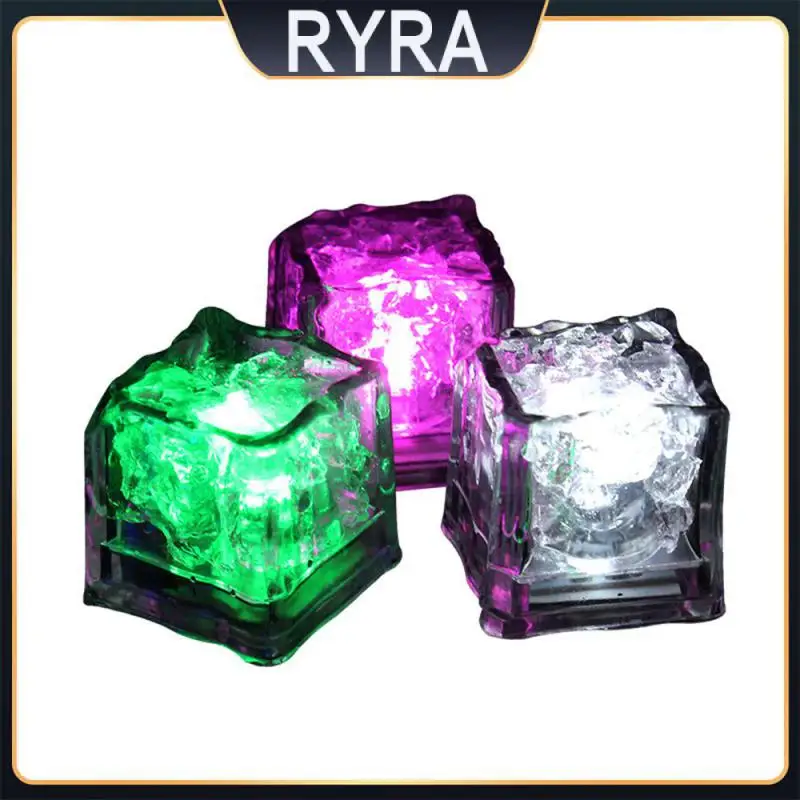 

Ice That Wont Melt Party Drink Ice Food Grade Super Cool Luminous Ice Led Ice Glowing Ice Party Supplies