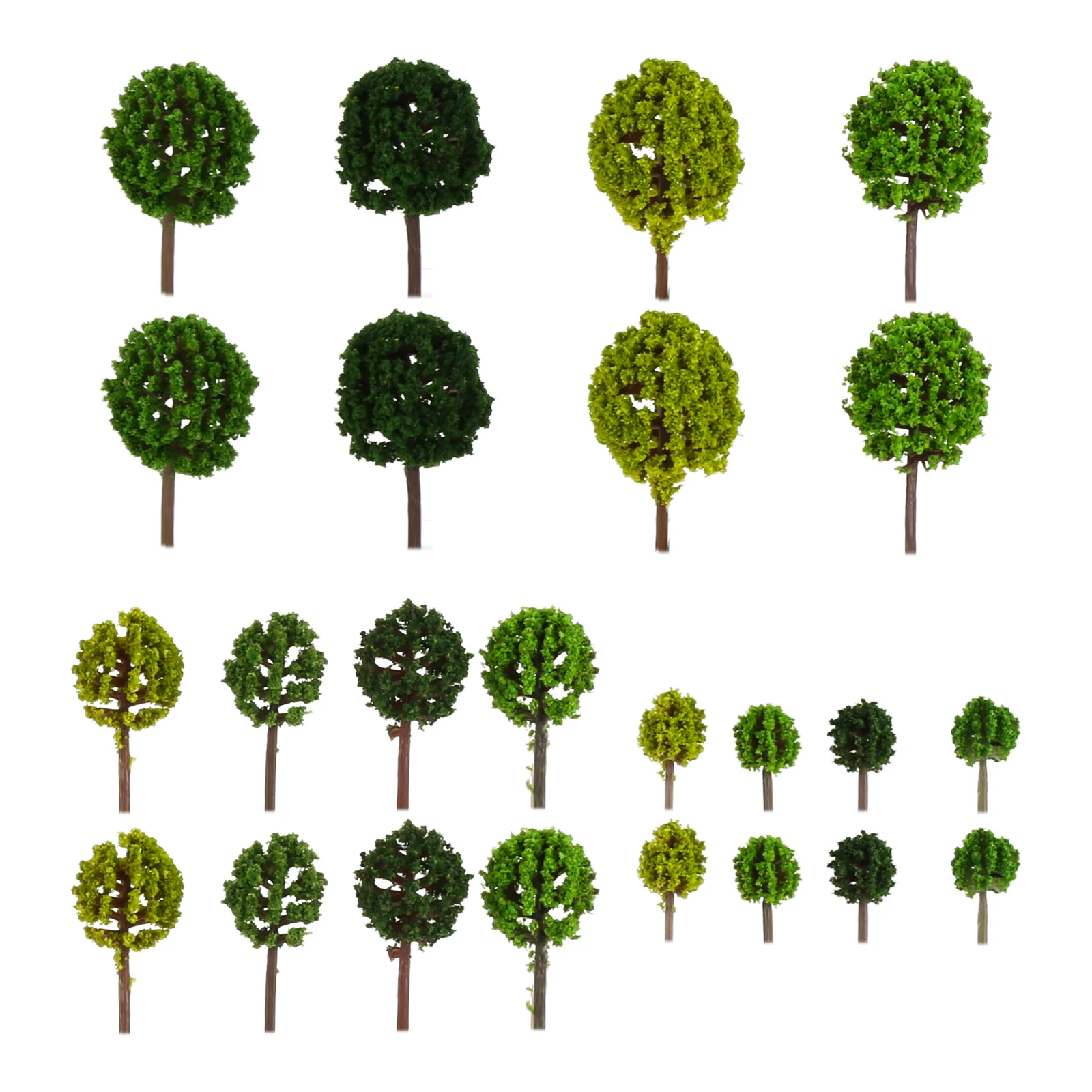 

Модель деревьев размером 2,5-3,5 см, 24 шт.