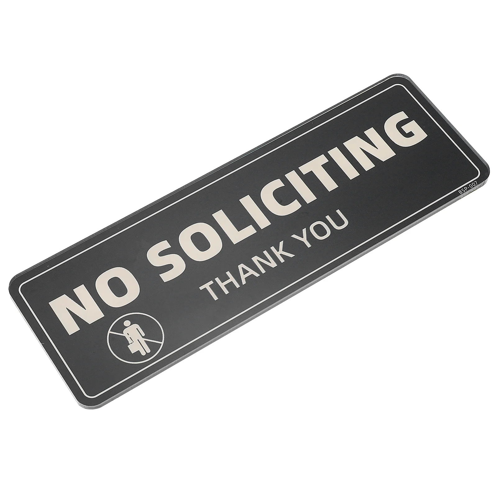 Декоративный износостойкий удобный Soliciting Home Sign акриловая дверная табличка Door for