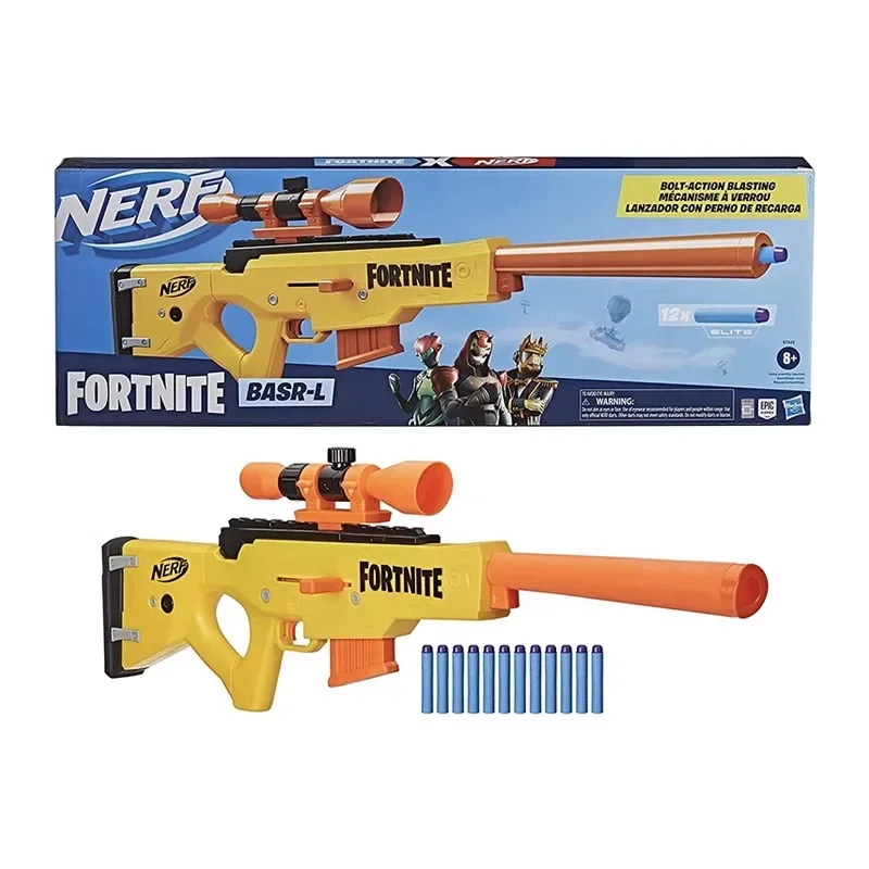 Hasbro Heat Nerf Fortnite BASR-L ручной передатчик модель работы для праздничных подарков