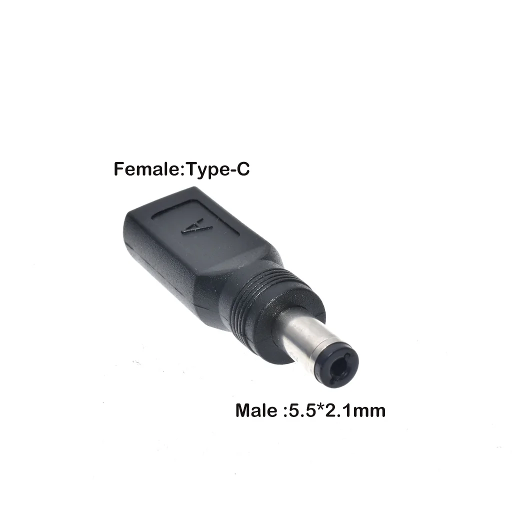 

1 шт. Тип C / Планшет Micro USB 2.0 к DC 5,5x2,1 мм Разъем питания Разъем USB C к DC 5,5*2,1 мм Адаптер разъема питания 5 В
