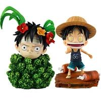 6 styles one piece anime monkey%c2%b7d%c2%b7luffy roronoa ace pvc action model collection cool stunt figure toy gift