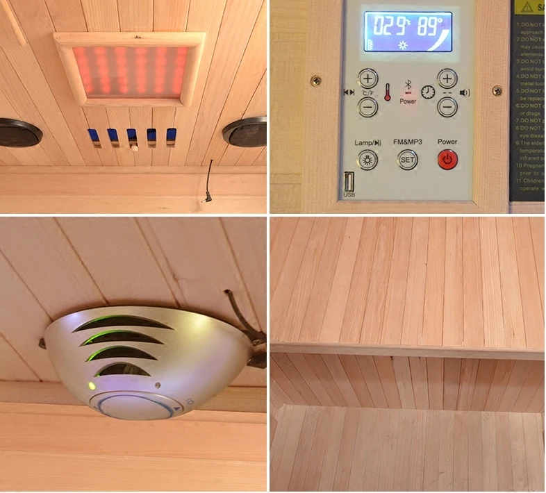 Бытовая пароварка дальнего инфракрасного диапазона сухая пропариваемая комната