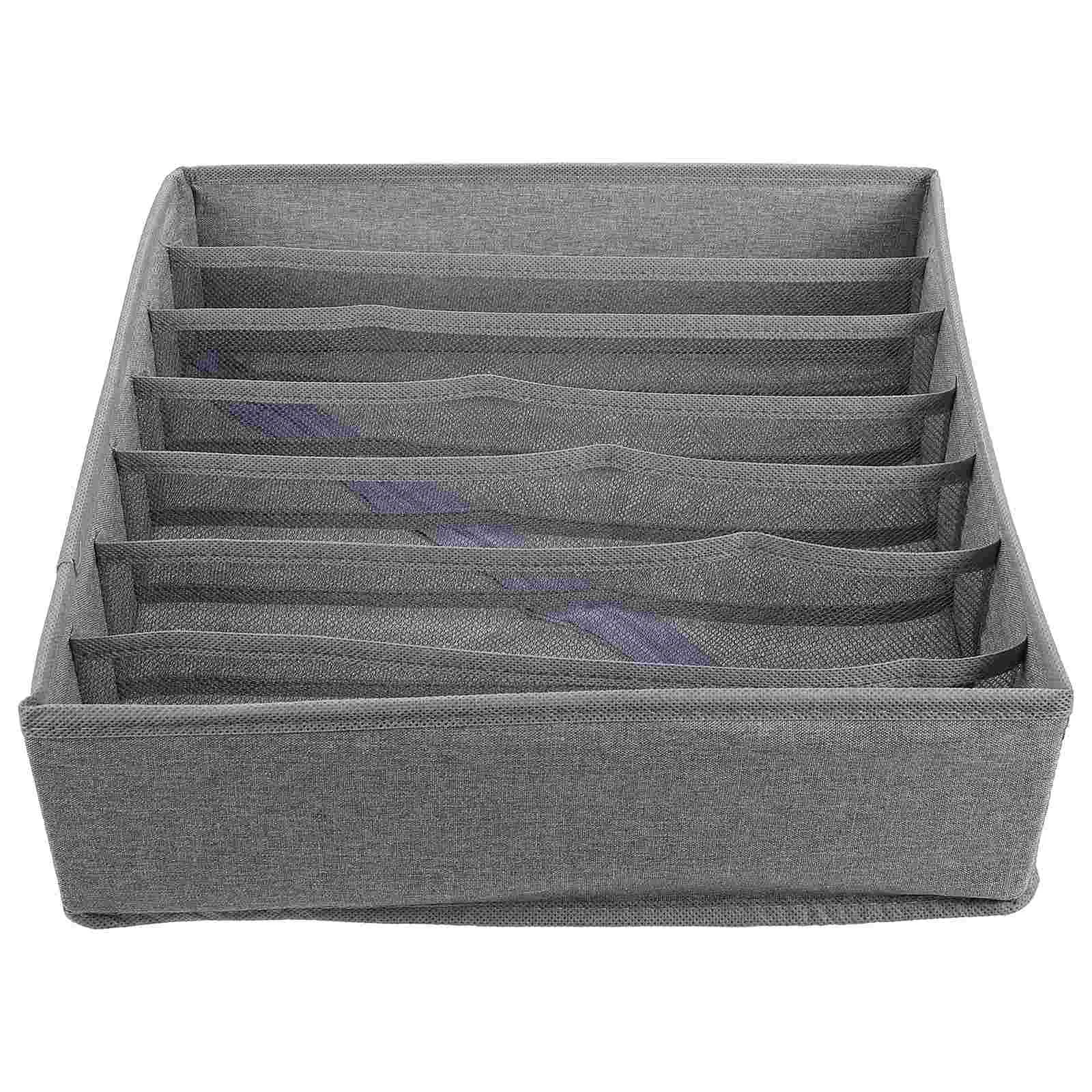 7-полосный сетчатый ящик для хранения органайзер стола полка высокоэластичная